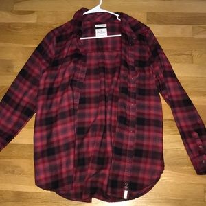 Unworn American eagle flannel.